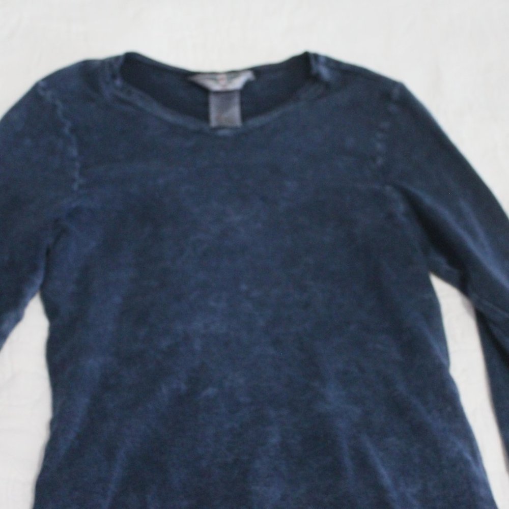 Hardtail forever denim wash long sleeve tee